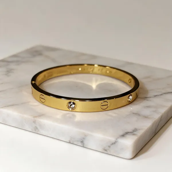 Gold_Anti_Tarnish_Screw_Motif_Stone_Accent_Bangle_Bracelet_For_Women