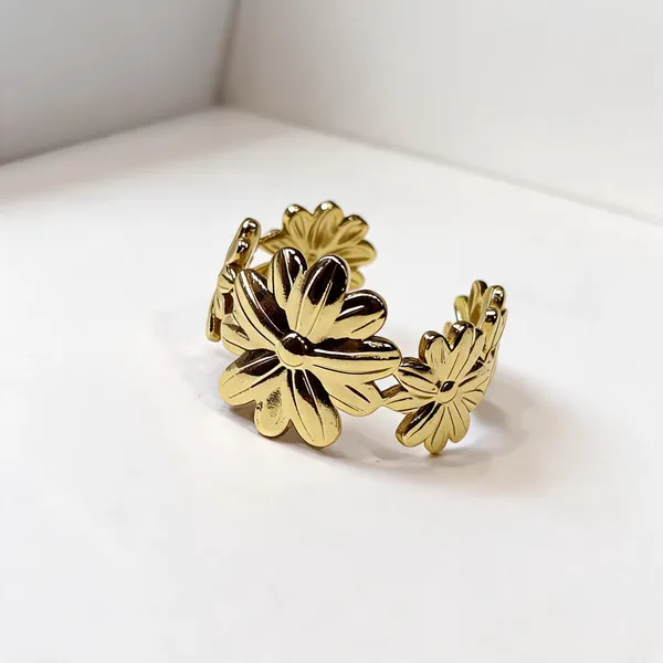 Gold_Anti_Tarnish_Floral_Statement_Adjustable_Ring_For_Women