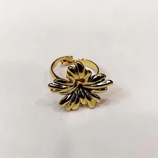 Gold_Anti_Tarnish_Bold_Flower_Statement_Adjustable_Ring_For_Women