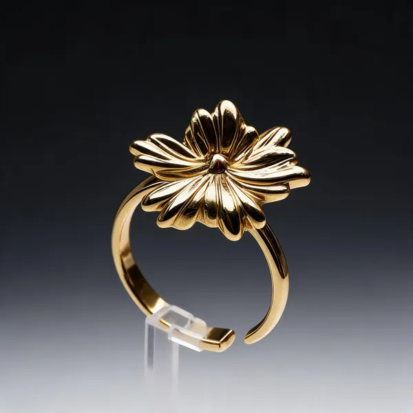 Gold_Anti_Tarnish_Bold_Flower_Statement_Adjustable_Ring_For_Women