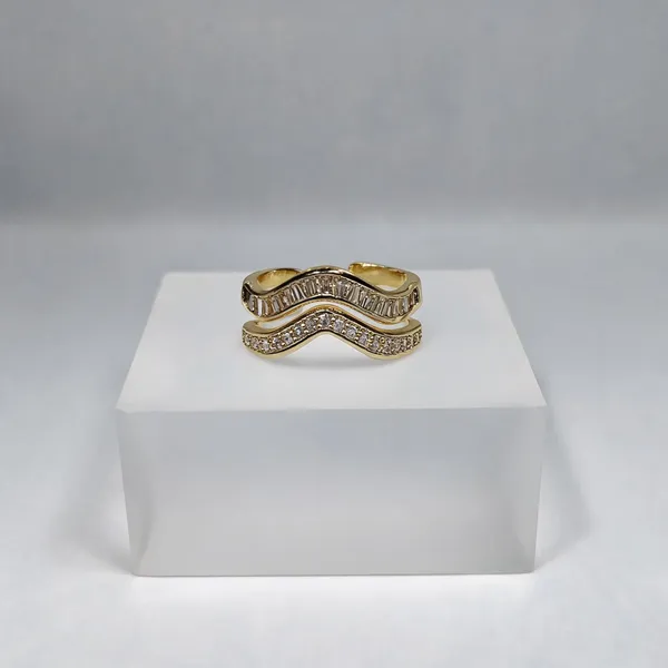 Gold_Anti_Tarnish_Double_Wave_Band_Adjustable_Ring_For_Women