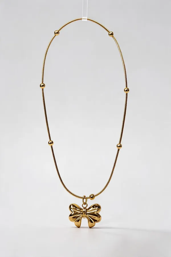 Gold_Stainless_Steel_Butterfly_Pendant_Necklace_For_Women