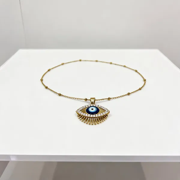Gold_Stainless_Steel_Evil_Eye_Pendant_Necklace_For_Women