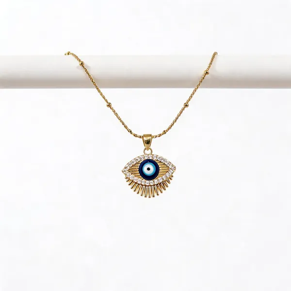 Gold_Stainless_Steel_Evil_Eye_Pendant_Necklace_For_Women
