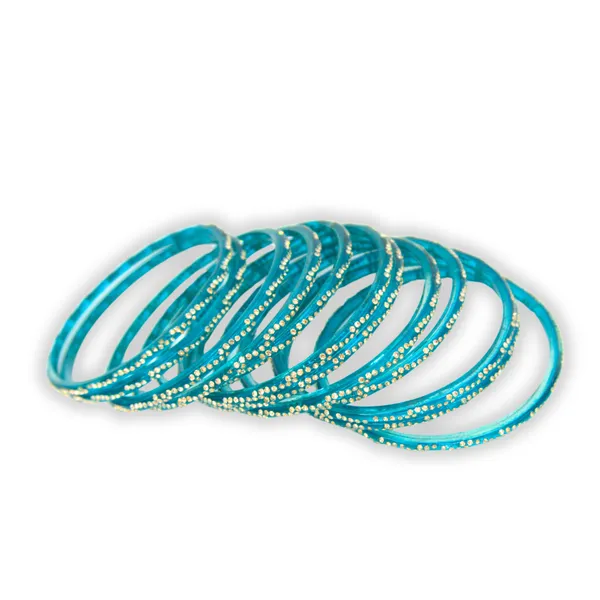 Blue_Glass_Sparkle_Bangles_For_Women