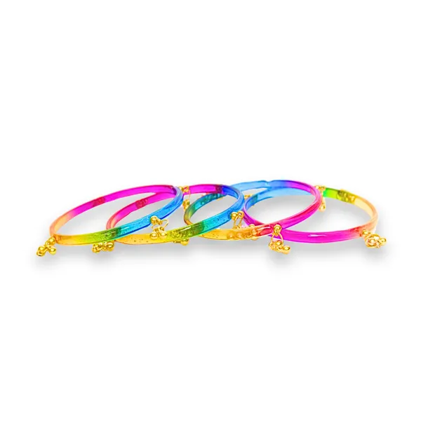Multicolor_Metal_Charm_Bangles_For_Women