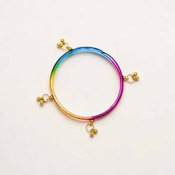Multicolor_Metal_Charm_Bangles_For_Women