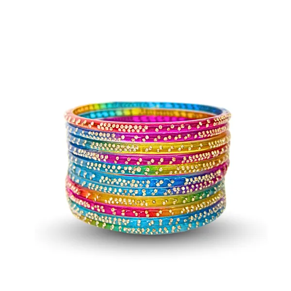 Multicolor_Glass_Sparkle_Bangles_For_Women