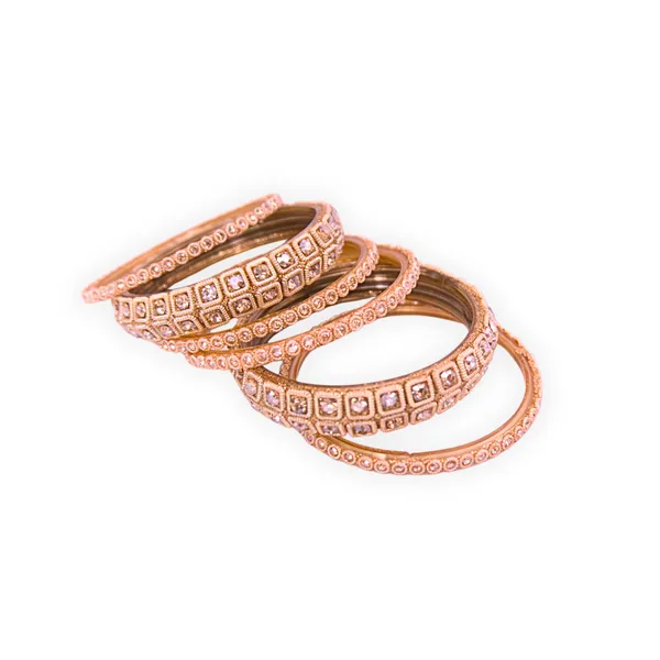 Peach_Rose_Gold_Alloy_Stone_Bangles_Set_For_Women