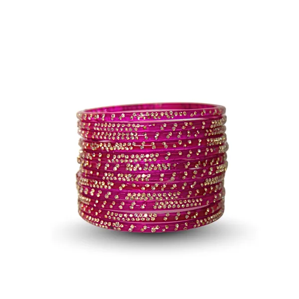Pink_Glass_Festive_Bangles_For_Women
