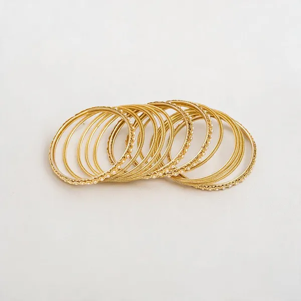 Gold_Metal_Pearl_Bangles_Set_For_Women