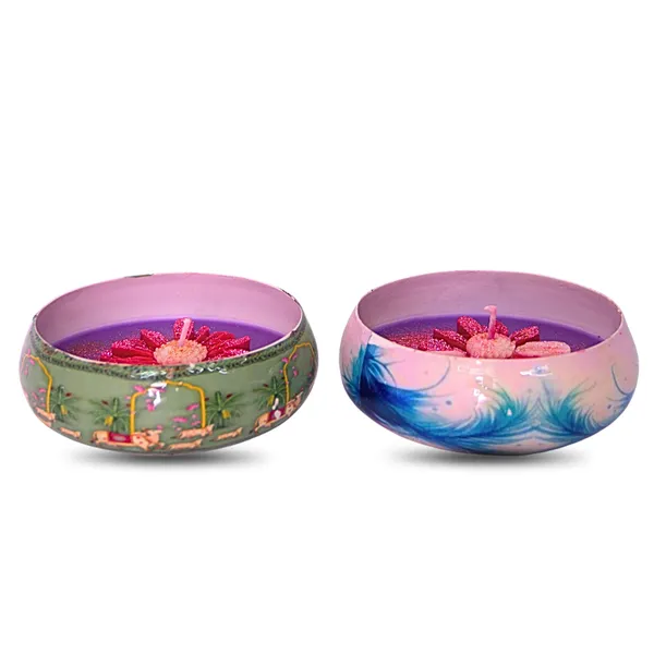 Wax_Festive_Jasmine_Candle_In_Painted_Bowl_Set_Of_2