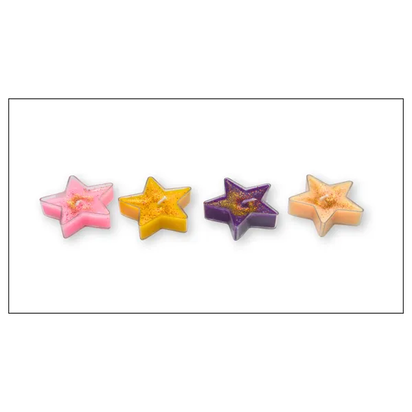 Wax_Festive_Sandalwood_Star_Candles_Set_Of_4