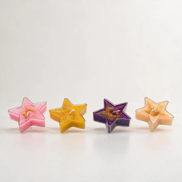 Wax_Festive_Sandalwood_Star_Candles_Set_Of_4