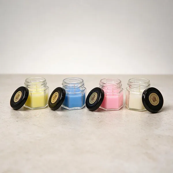Wax_Festive_Multicolor_Lemongrass_Scented_Mini_Jar_Candle_Set_Of_4