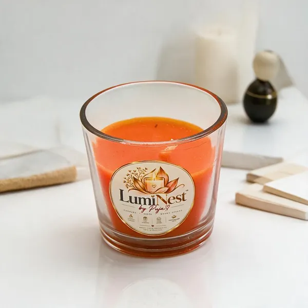 Wax_Festive_Sandalwood_Scented_Orange_Glass_Candle_Set_Of_2