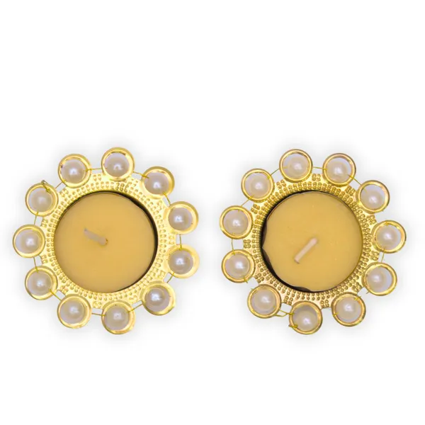 Metal_Pearl_Festive_Gold_White_Tealight_Candle_Holder_Set_Of_10