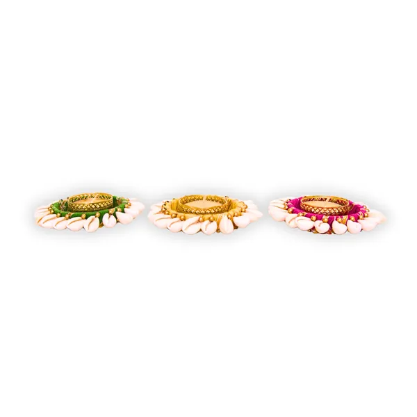 Shell_Pearl_Metal_Festive_Yellow_Decorative_Diya_Set_Of_3