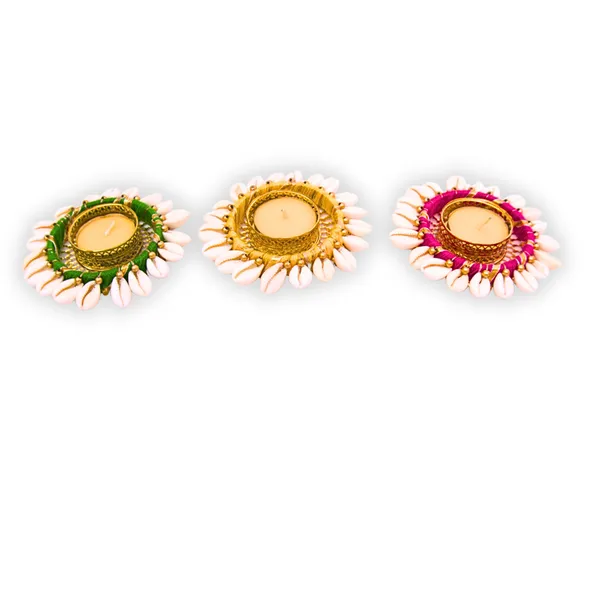Shell_Pearl_Metal_Festive_Yellow_Decorative_Diya_Set_Of_3