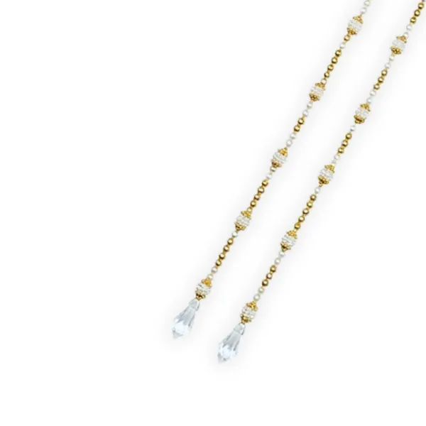 Pearl_Metal_Festive_Gold_&_White_Door_Hanging_Chain_Set_Of_2