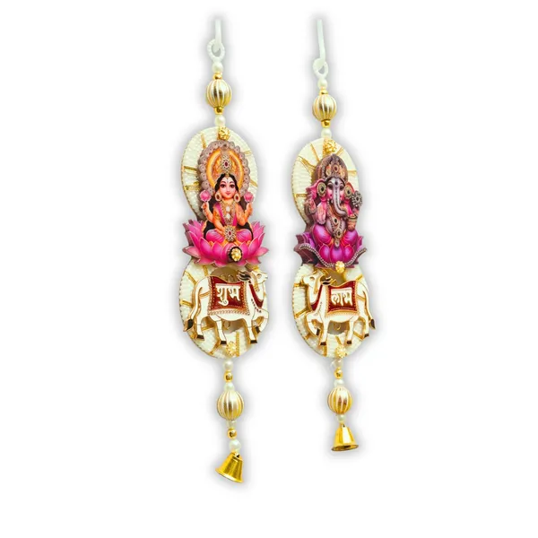 Resin_Metal_Festive_Laxmi_Ganesh_Multicolor_Door_Hanging_Set_Of_2