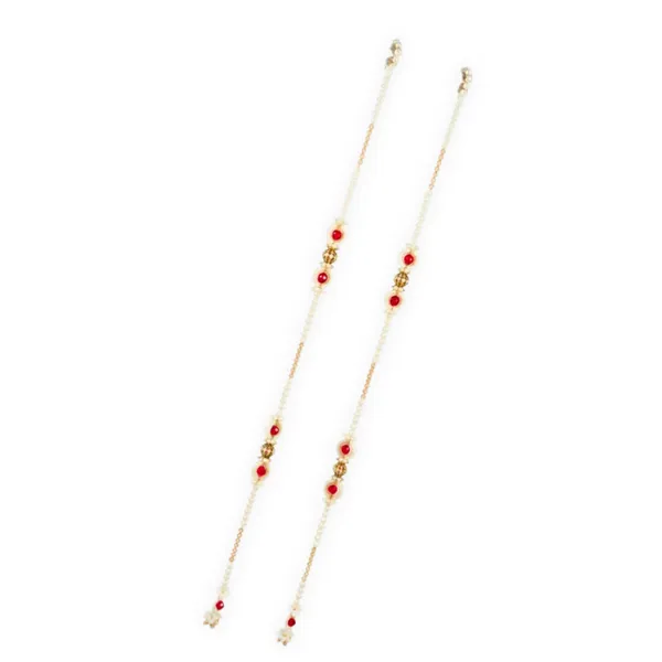 Pearl_Beads_Festive_Red_&_White_Door_Hanging_Latkan_Set_Of_2