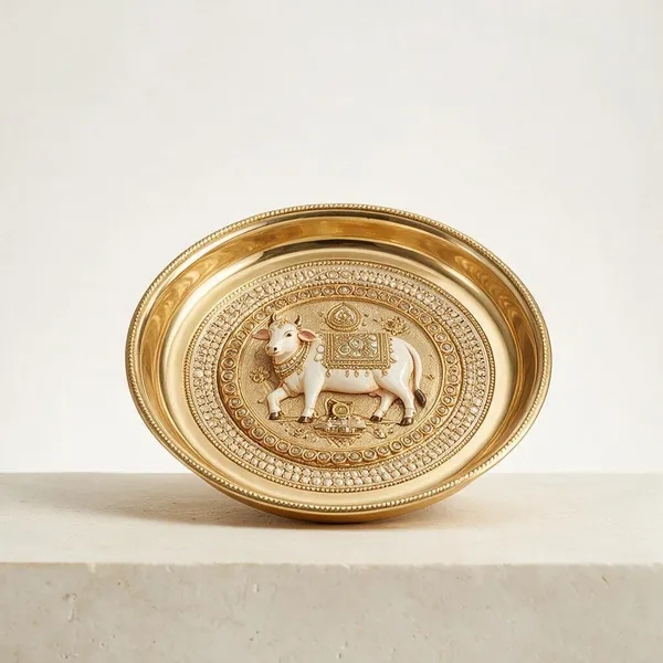 Resin_Pearl_Festive_Shubh_Labh_Cow_&_Calf_Door_Hanging_Set_Of_2