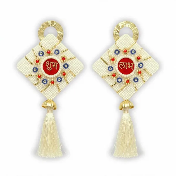 Resin_Thread_Festive_Om_Multicolor_Door_Hanging_Set_Of_2