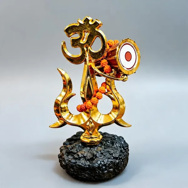 Gold_Black_Metal_Om_Trishul_Wall_Decor
