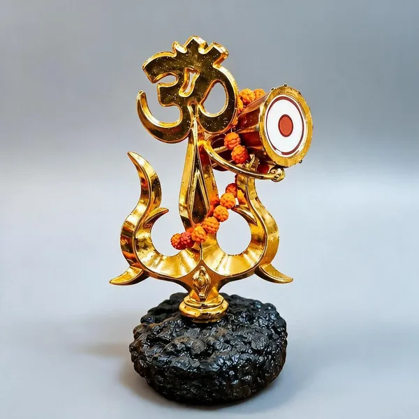 Gold_Black_Metal_Om_Trishul_Wall_Decor