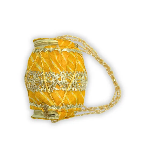 Yellow_Gold_Fabric_Dholki_Festive_Gift_Box