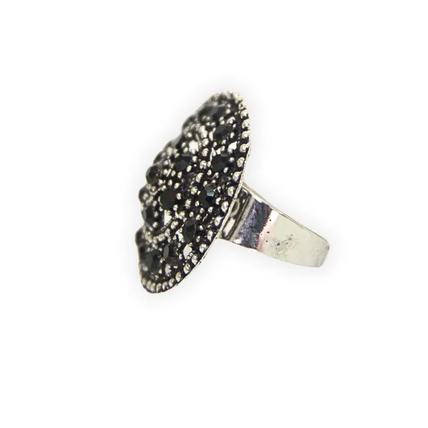 Black_Silver_Alloy_Adjustable_Elegance_Ring_For_Women
