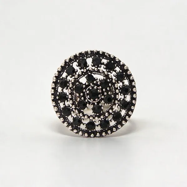 Black_Silver_Alloy_Adjustable_Elegance_Ring_For_Women