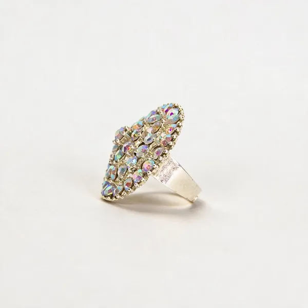 Silver_Multicolor_Alloy_Crystal_Adjustable_Sparkle_Ring_For_Women