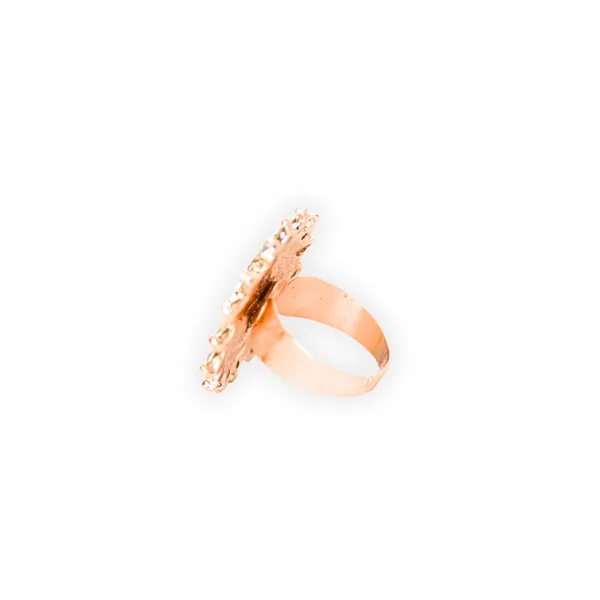 Rose_Gold_Green_Alloy_Adjustable_Peacock_Eye_Ring_For_Women