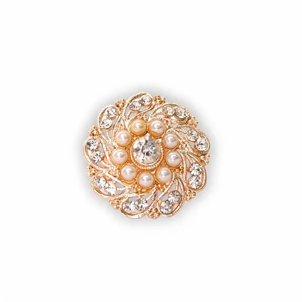 Rose_Gold_White_Alloy_Pearl_Adjustable_Cluster_Ring_For_Women