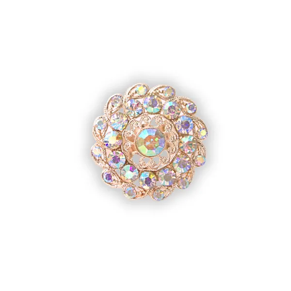Gold_Multicolor_Alloy_Crystal_Adjustable_Rainbow_Ring_For_Women