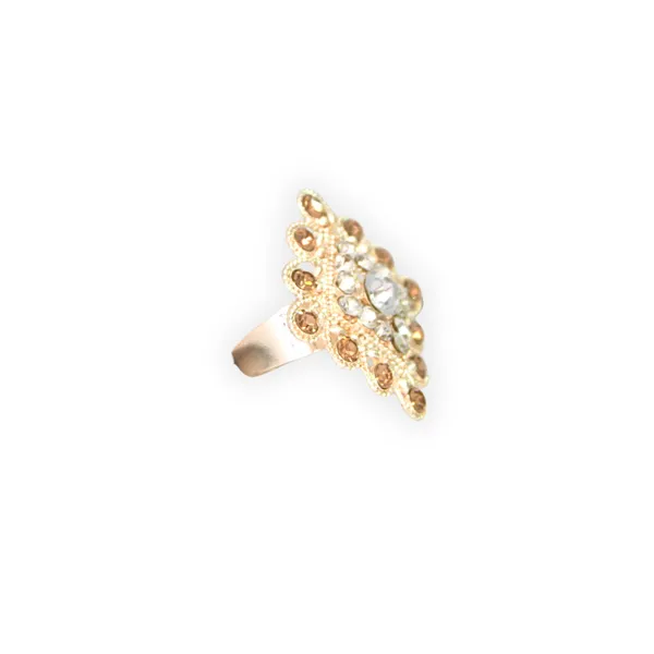 Gold_White_Alloy_Crystal_Adjustable_Square_Ring_For_Women