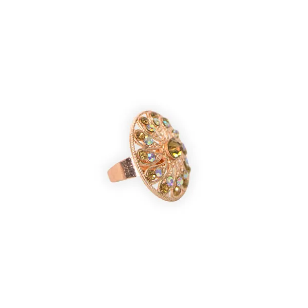 Rose_Gold_Alloy_Crystal_Adjustable_Emerald_Ring_For_Women