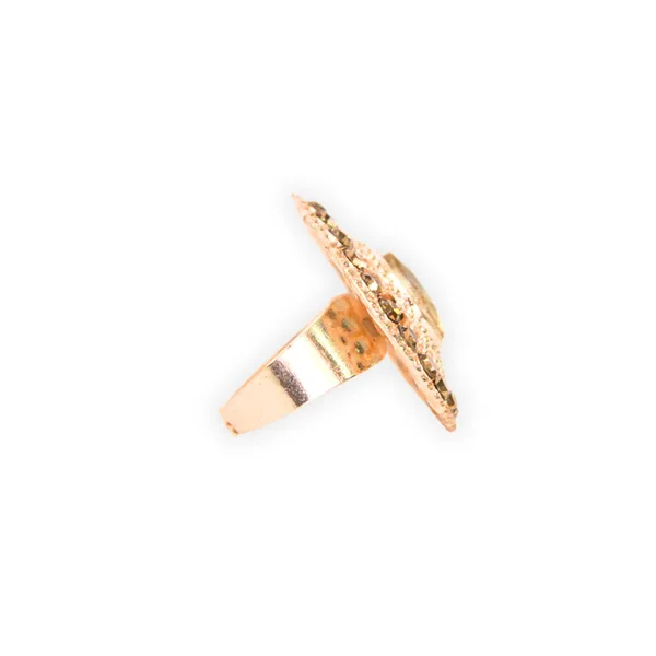 Rose_Gold_Alloy_Crystal_Adjustable_Tear_Drop_Ring_For_Women