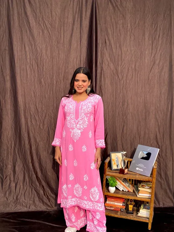 Pink_Chikankari_Straight_Kurta_Palazzo_Set_Readymade_For_Women