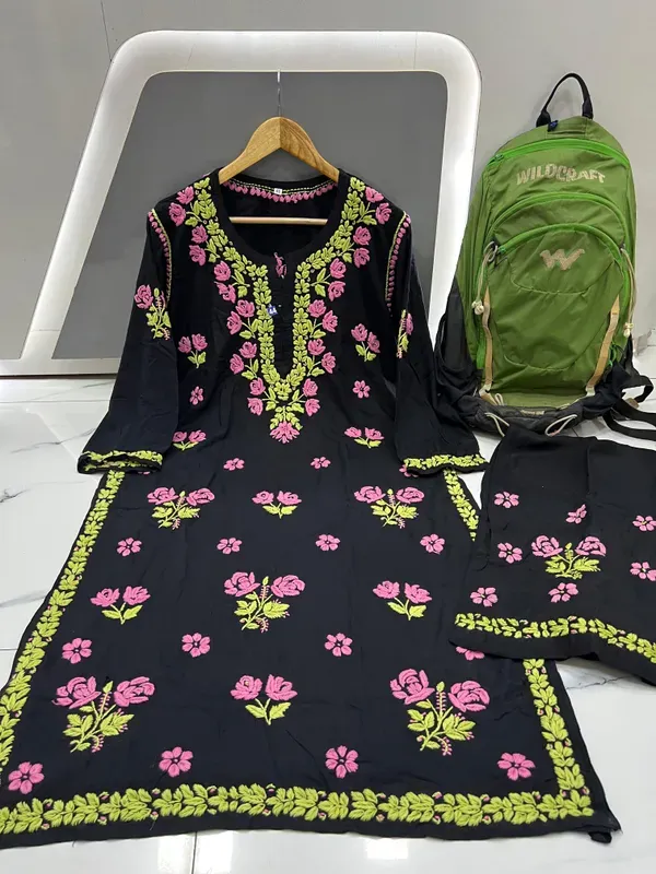 Black_Pink_Beautiful_Chikankari_Work_Soft_Rayon_Premium_Palazo_Set_With_Col