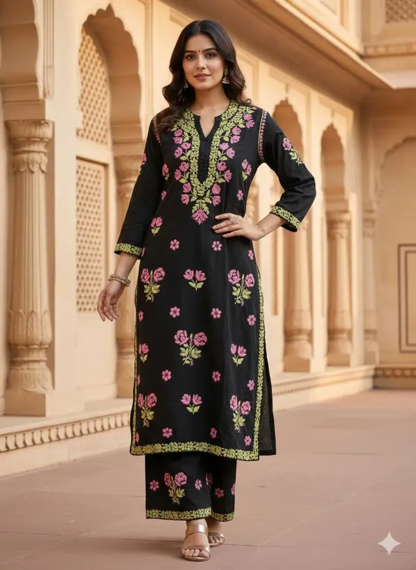 Black_Pink_Beautiful_Chikankari_Work_Soft_Rayon_Premium_Palazo_Set_With_Col