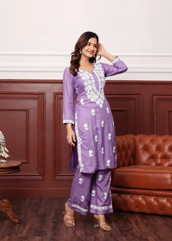 Light_Purple_New_Colours_In_Our_Best_Seller_Chikankari_Plazzo_Set