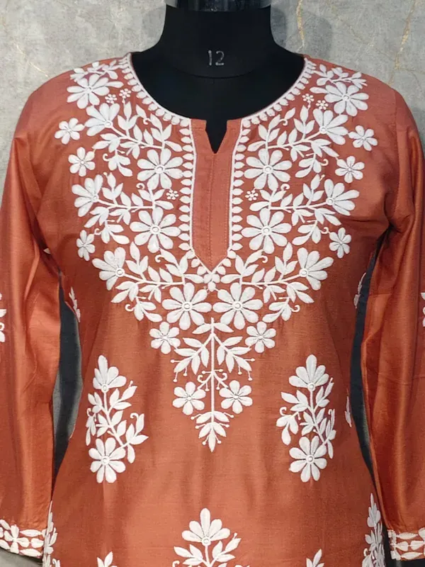 Misty_Rose_Rayon_Cotton_Chikankari_Kurta_With_Palazzo_For_Women