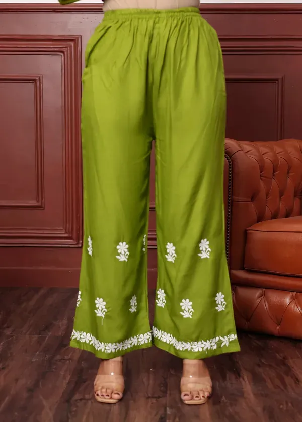 Mehndi_New_Colours_In_Our_Best_Seller_Chikankari_Plazzo_Set
