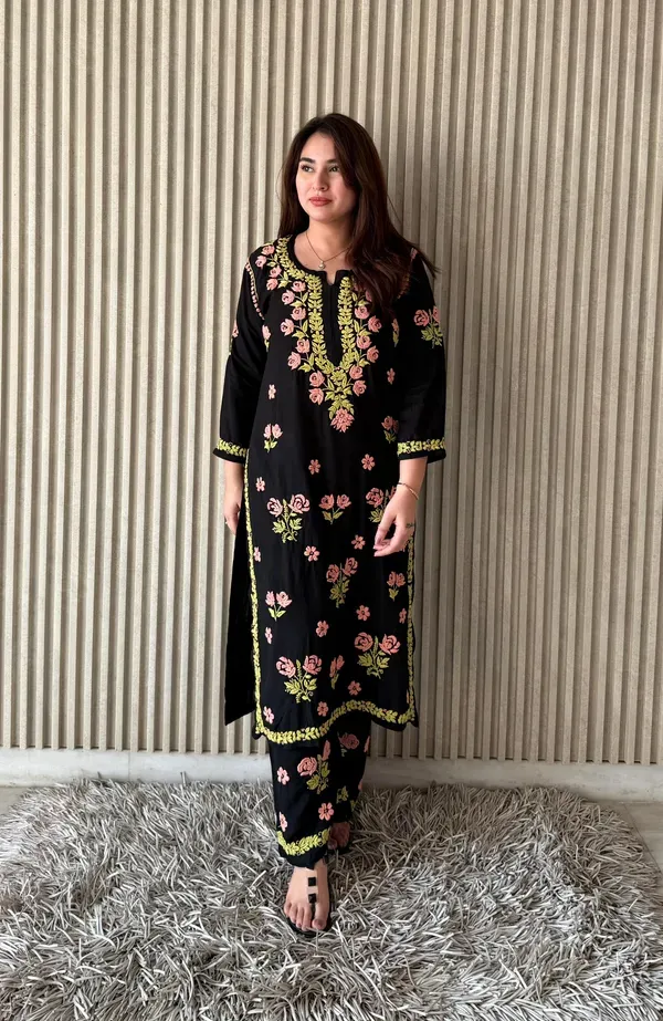 Black_Peach_Beautiful_Chikankari_Work_Soft_Rayon_Premium_Palazo_Set_With_Co