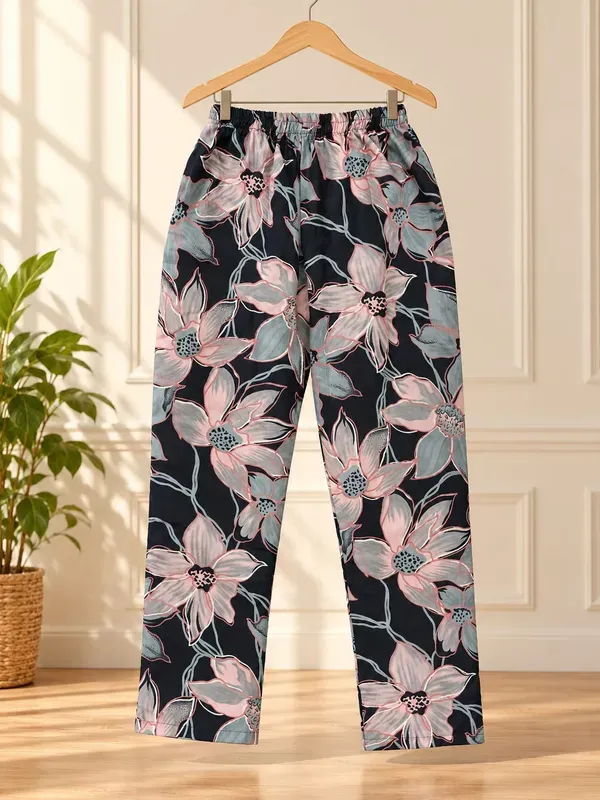 Black_Casual_Printed_Top_Trouser_Co_Ord_Set