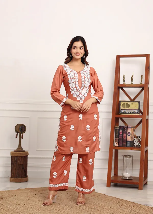 Misty_Rose_New_Colours_In_Our_Best_Seller_Chikankari_Plazzo_Set