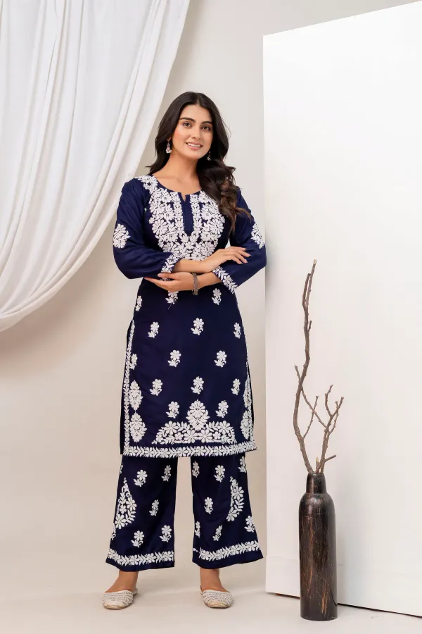 Blue_Trendy_Kurti_Set_For_Women
